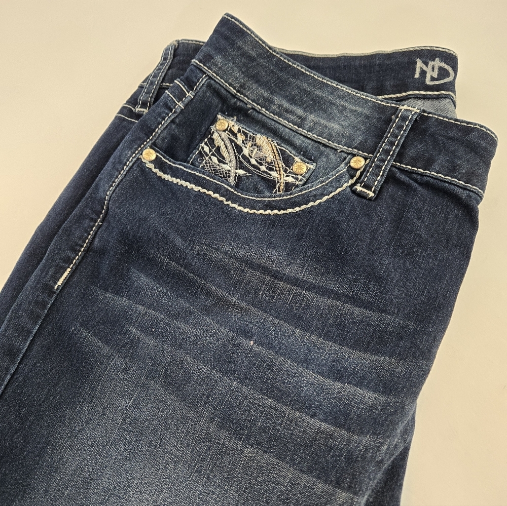 ND Weekend Women's Dark Blue Jeans 34x24 In Good Cond.